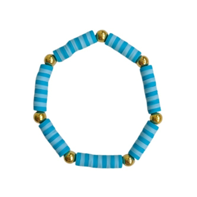 Stripe armband - Blauw